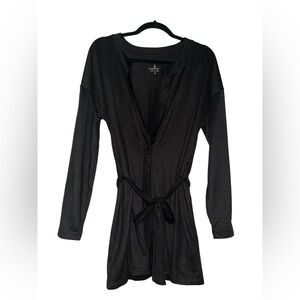 Black Button-Up Cardigan